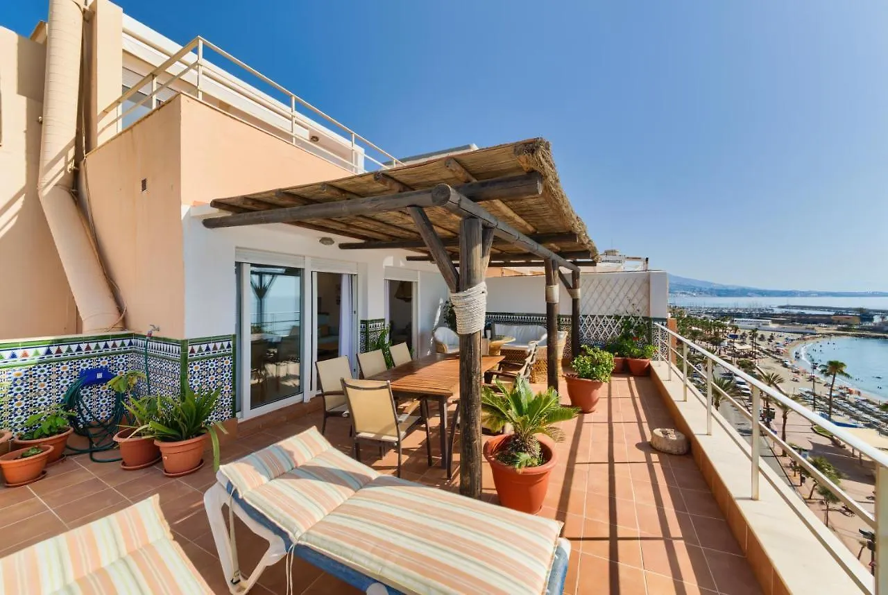 Holidays2Fuengirola Duplex With Stunning Sea View, Terraces,1St Line Beside Port スペイン