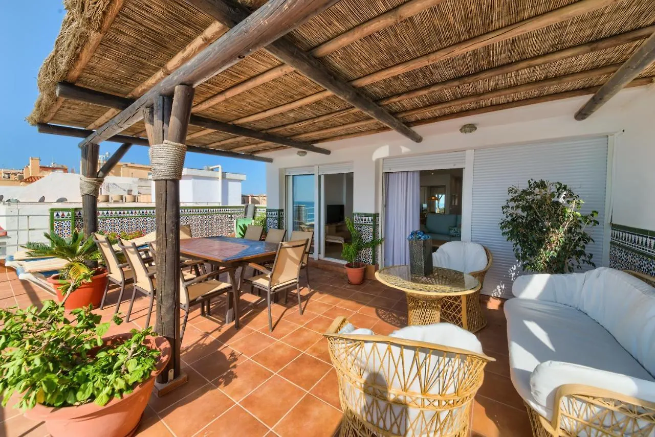 アパート Holidays2Fuengirola Duplex With Stunning Sea View, Terraces,1St Line Beside Port